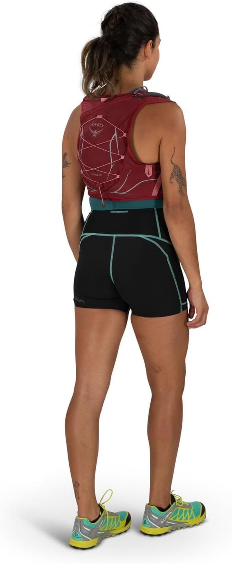 Osprey Dyna 1.5L Women's Running Hydration Vest with Hydraulics Reservoir, Kakio Pink, Large