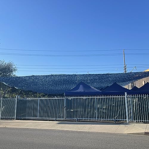Yeacool Ocean Camo Netting 4.9ftx6.5ft for Hunting Camping & Party Decorations