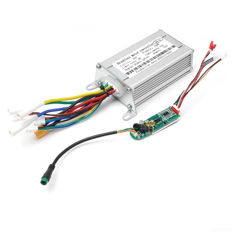 350W 36V 15A Scooter Controller Board Motherboard kit, with Led Display and APP Hover Board Controller Accessories, Protection for overvoltage, overcurrent, overheating undervoltage