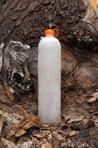 Cnoc Outdoors 1L Hard Sided Water Bottle with Filter Compatibility for Hiking & Travel