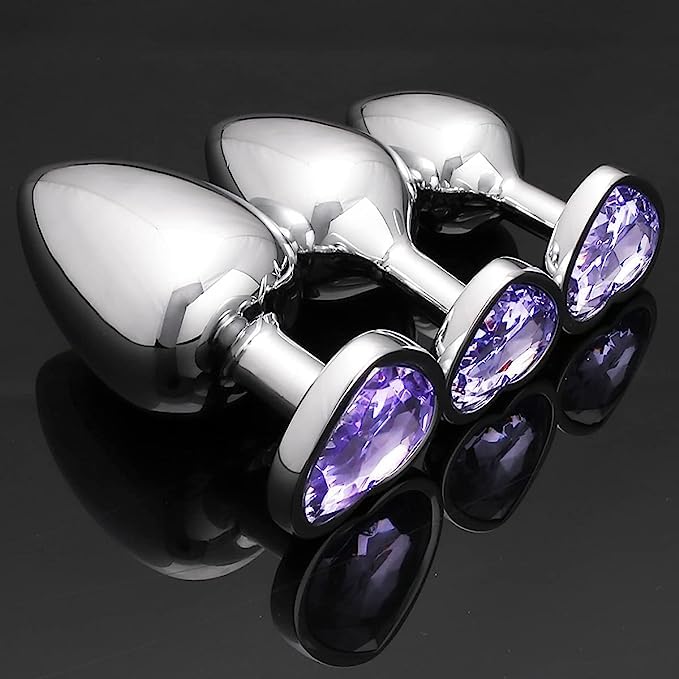 Heart-Shaped Exercise Kit with 3 Resistance Levels - Light Purple