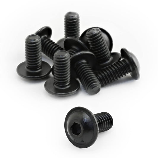 8020, 3330, 15 Series, 5/16-18 x 0.687 Inch 11/16 Inch Flanged Button Head Socket Cap Screw (FBHSCS) Bolts (100 Pack)