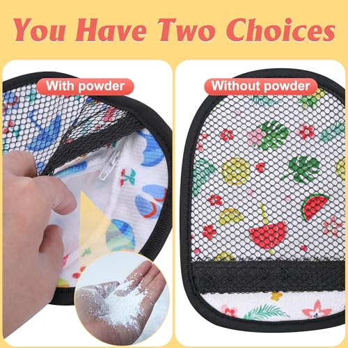 Beach Theme Sand Wipe Off Mitts - 2 Pcs Sand Remover