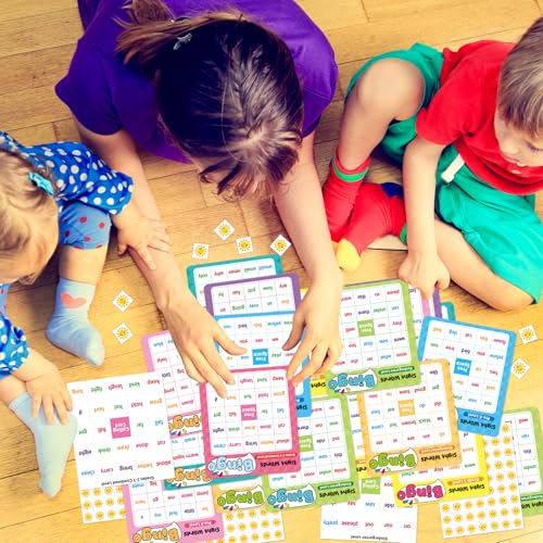 Sight Word Bingo Game for Kids - Fun Learning Activity