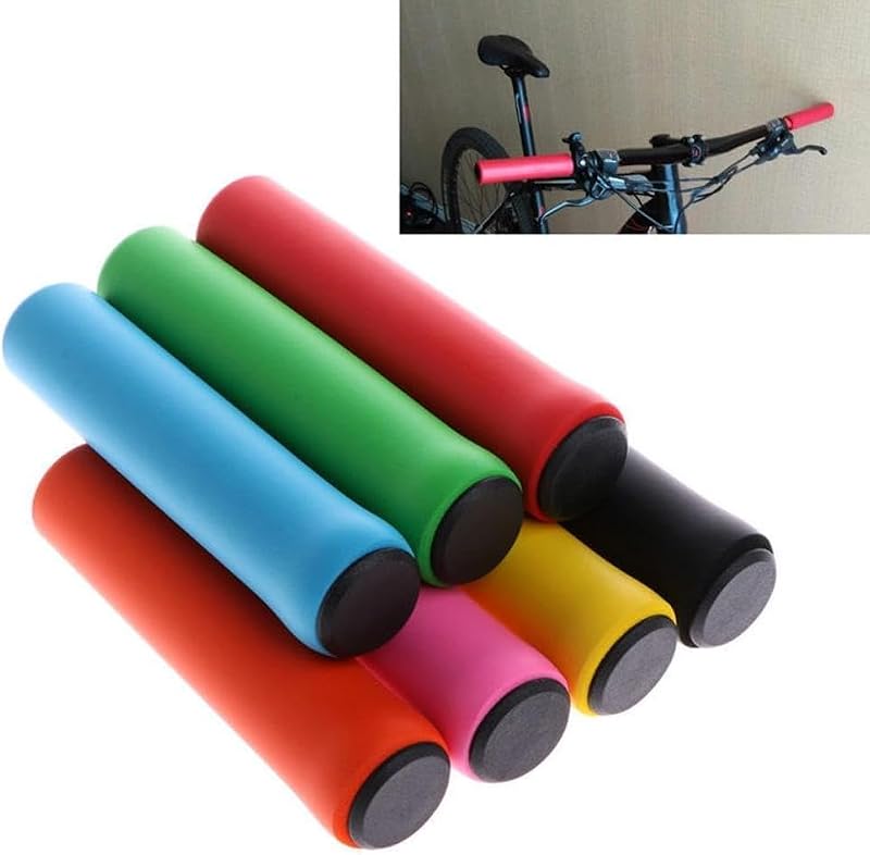 Soft Foam Bike Handlebar Grips - Non-Slip Comfort Design