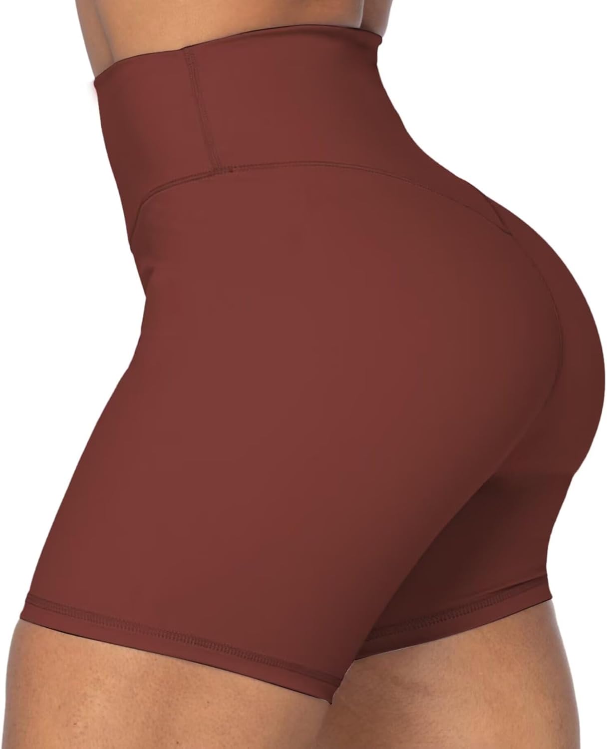 Sunzel High Waist Biker Shorts - No Front Seam, Squat Proof Yoga & Workout Shorts for Women