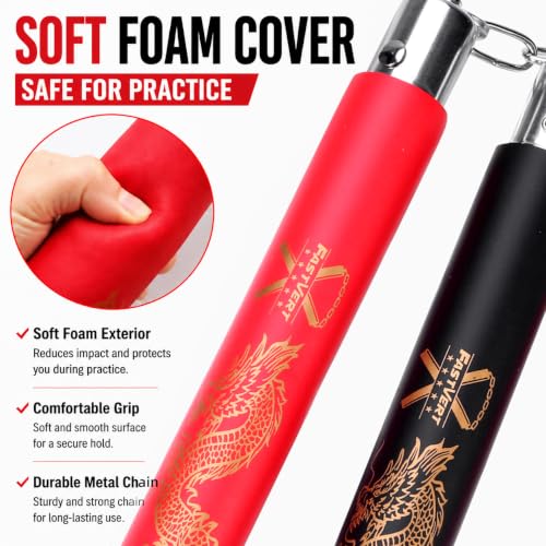 Safe Foam - Durable Martial Arts Training Equipment, 2 Pairs