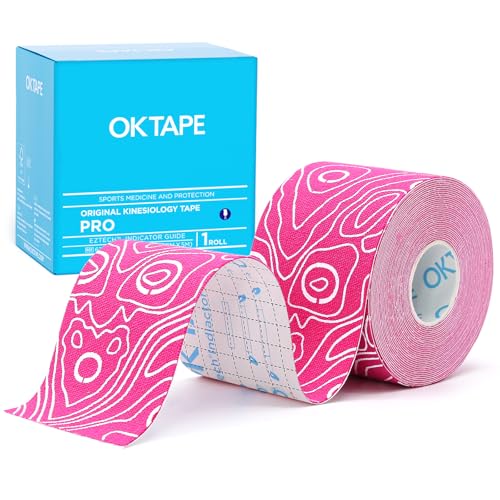 Kinesiology Tape 2in x 16ft - Latex Free Athletic Support Tape
