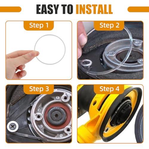 N430442 Cable Random Orbit Sander Belt 903373 Compatible with Porter DeWalt Belt Sander DWE6421 DWE6423K 332 333 334 335 343, Random Orbit Sander Part£¨2 Pack £©