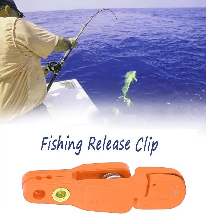Heavy Tension Snap Release Clips for Fishing Tackle - 4 Pack