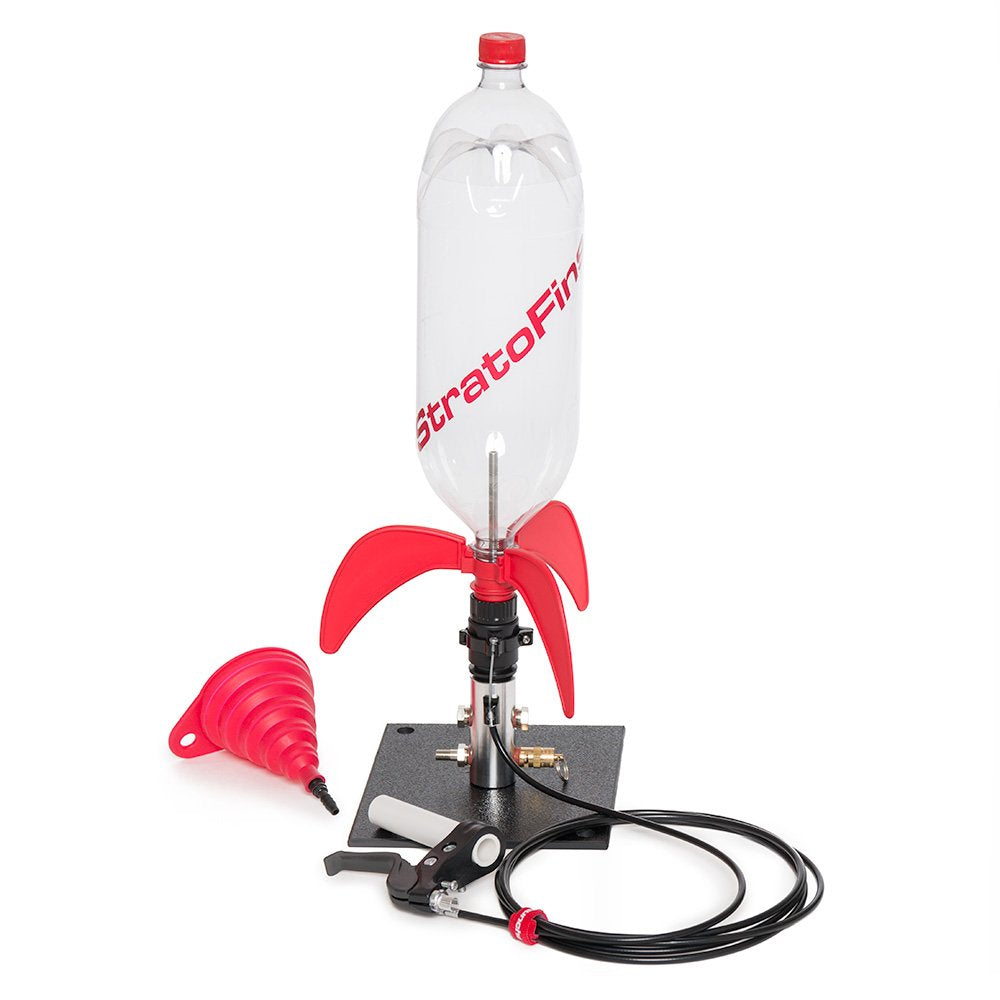 Relationshipware StratoFins Screw-on Water Rocket Fins - Compatible with 2 Liter Bottles or Smaller