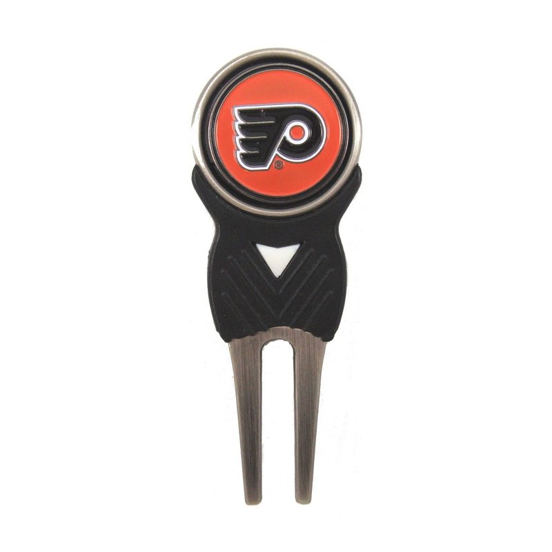 Team Golf NHL Philadelphia Flyers Putter Cover - Mallet (Color) - Printed Team Golf NHL Putter Cover - Mallet Printed, Fits Most Mallet Putters, Easily Slips on and Secures with Velcro Closure