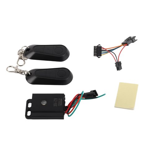 Electric Scooter Anti Theft Device, One Touch Start Universal Multifunction Electric Scooter Alarm System for Electric Scooter