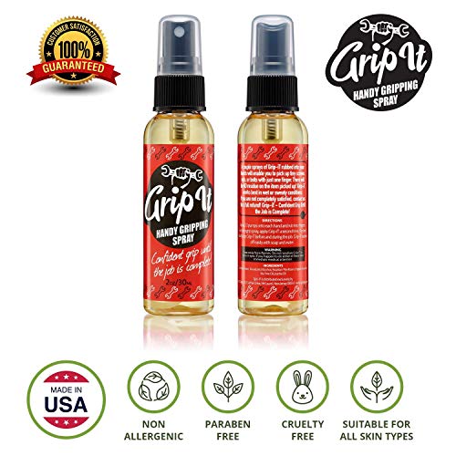 Grip Spray for Pole Dancing, Tennis, & Aerial Workouts - 2 Oz