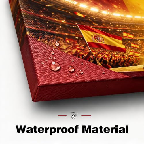 Spain World Cup Champion Canvas Wall Art - 8" x 10"