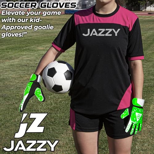 Youth Soccer Goalkeeper Gloves with Double Wrist Protection