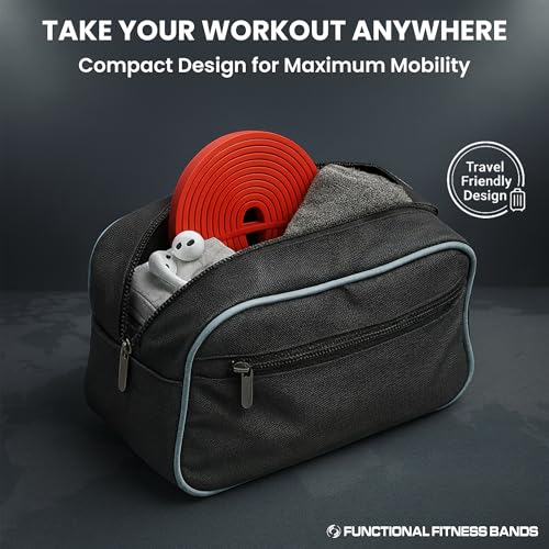 Pull Up Resistance Bands - Red 1/2" 20-35 lbs for Exercise