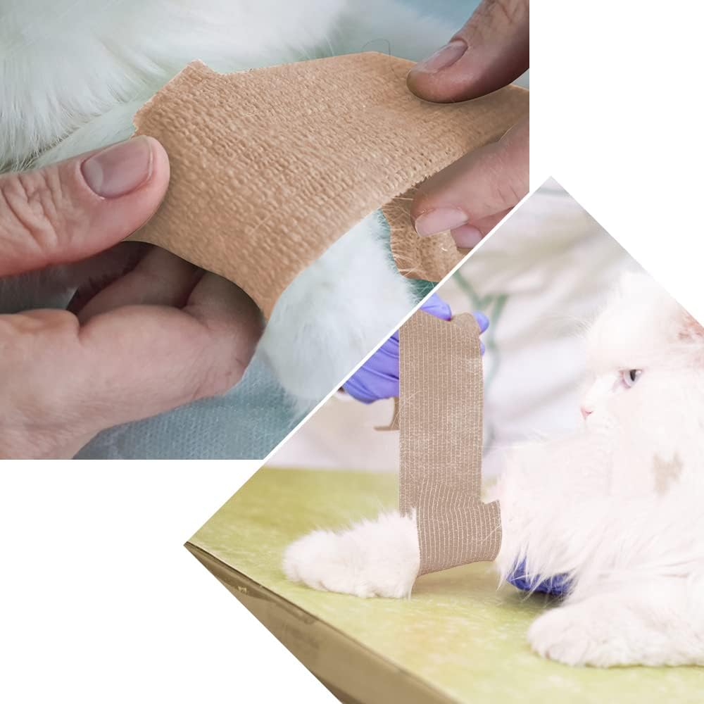 Skiennix Self-Adhesive Bandage Wraps - 12pcs, 2in x 5 Yards | Ideal for Sports, Wrist & Ankle Support