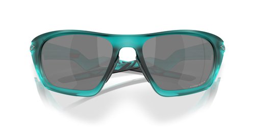 Oakley OO9431 Lateralis Sunglasses, Matte Transparent Arctic Surf/Prizm Black, 60 mm