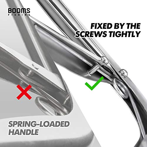 Booms Fishing R1 Stainless Steel Fish Hook Remover Extractor, 11-1/2