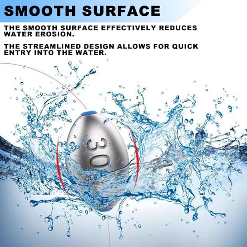 5g Oval Egg Sinkers Fishing Weights – Lead Sliding Sinkers, 20pcs