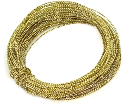 Gold Bow Wire - 50 Ft for Bow Making and Crafting