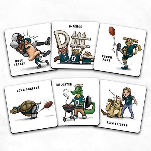 NFL Memory Match Game - Philadelphia Eagles Team Artwork