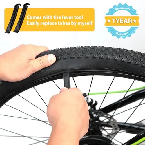 700x32-35C Bicycle Inner Tube 2-Pack for Road Bikes with Presta Valve