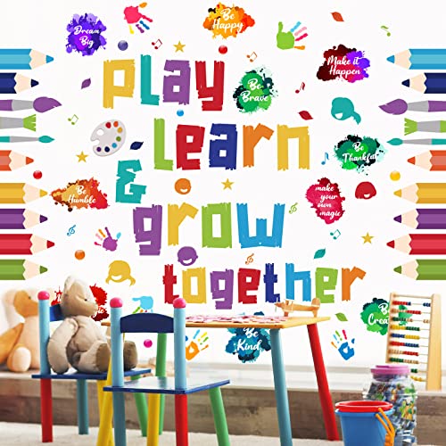Inspirational Play & Learn Wall Decals - 5 Sheets
