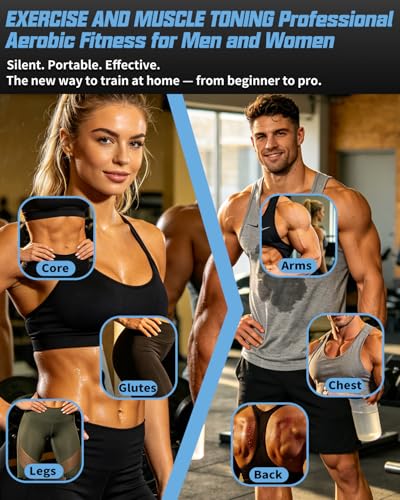 Weighted Ropeless Battle Rope for Home Gym - Portable Strength Training