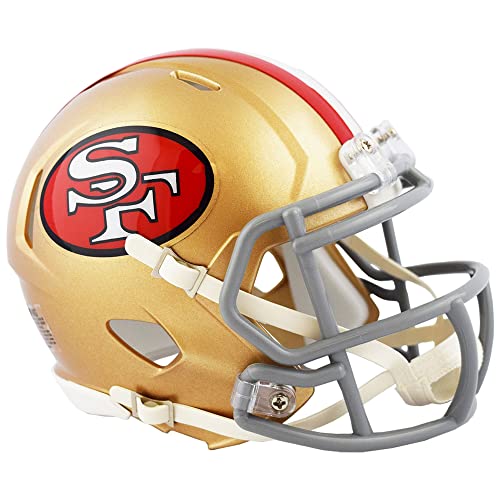 San Francisco 49ers Throwback Speed Mini Helmet - 1964-1995