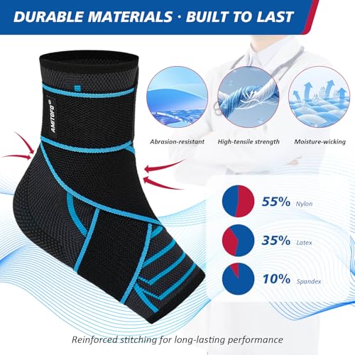 Ankle Brace Plantar Fasciitis Relief, Adjustable Strap Men Women
