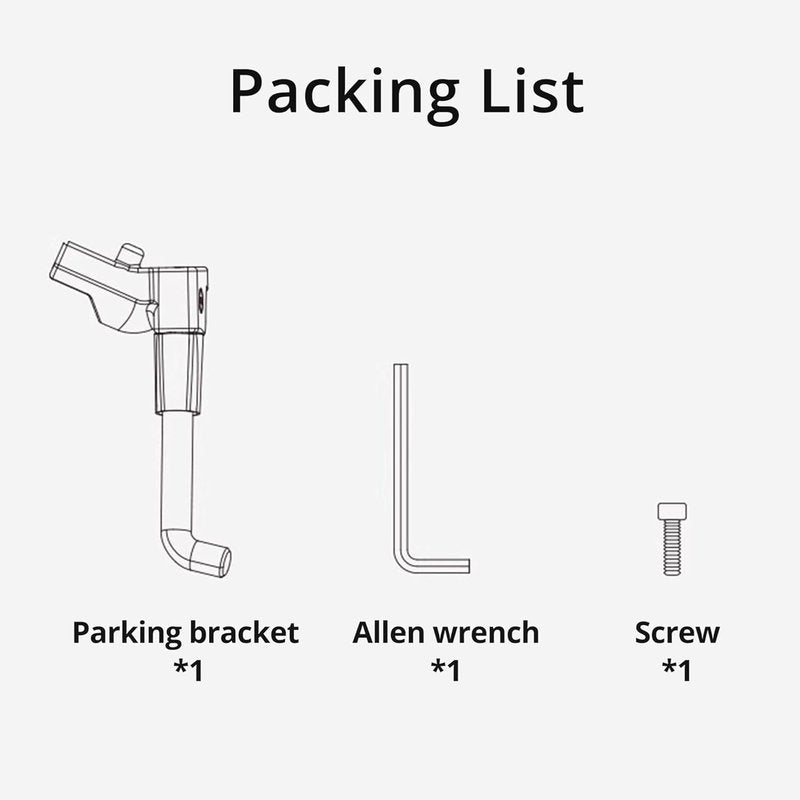 arlveke Self-Balance Scooter Kickstand Compatible with Segway Ninebot S/MINI/MINI Pro/MINI Pro2 / S-PRO/S 2 Segway S-LITE - Parking Stand Scooter Accessories(NOT Compatible with S-Plus)