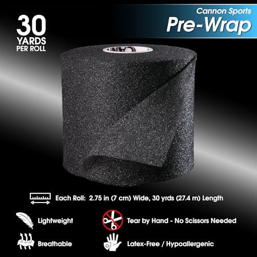 Athletic Foam Underwrap - 2.75" x 30 Yards - Black