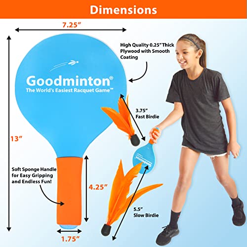 Goodminton Paddle Game Set - Indoor & Outdoor Fun for All Ages