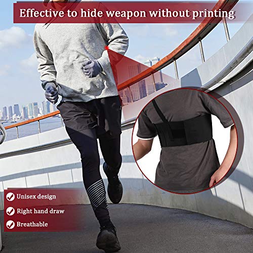Universal Concealed Carry Shoulder Holster - Right Hand Draw