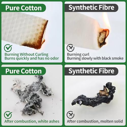 1000PCS Gun Cleaning Patches - Lint Free Cotton Cloths