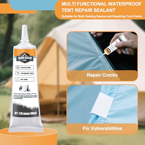 INNOVAYOU 120ml Waterproof Tent Seam Sealer Fast Cure Repair Adhesive