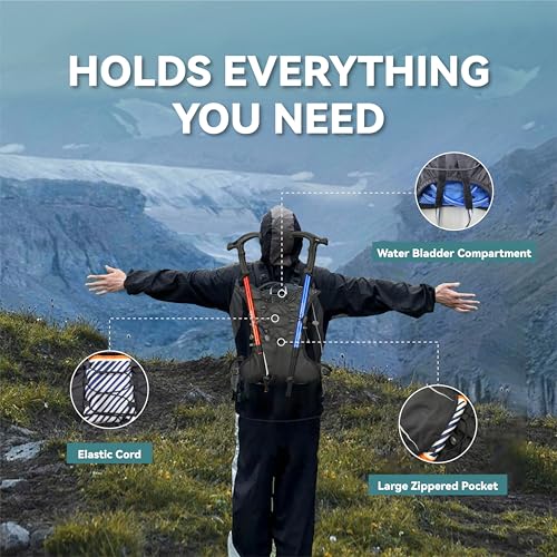 XBT 2L Hydration Vest with Water Bladder for Running | Lightweight Waist Pack