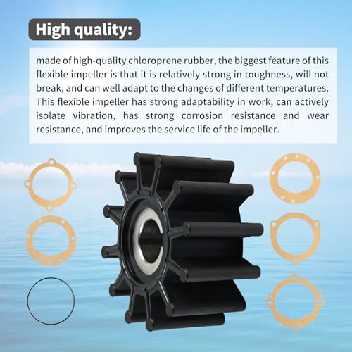 12 Blade Impeller Kit for Sherwood, Sierra, Yamaha Pumps - Compatible with G9901-G30-2B
