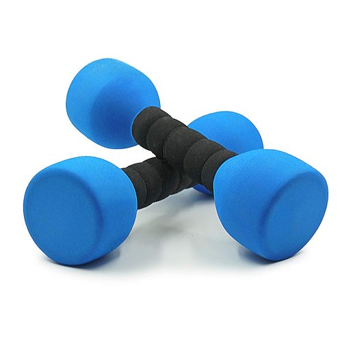Aoneky 2LB Kids Dumbbell Toy, Foam Covered Safe Exercise Weights for Toddlers Children, Soft Grip Fitness Toy for Boys Girls Age 3 4 5 6 Years Old