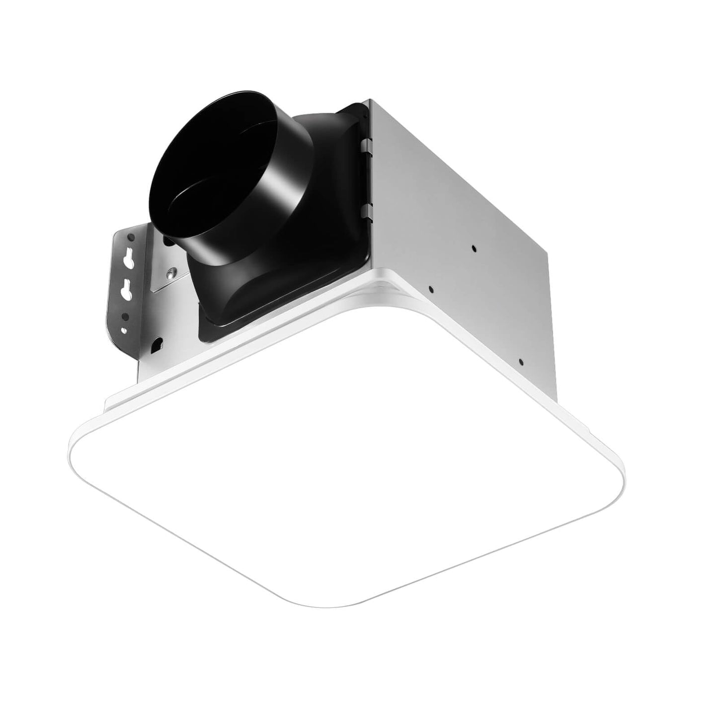 JOEAONZ Bathroom Exhaust Fan with Light 110 CFM Quiet with Color Change, 3000K/4000K/5500K 1000LM Household Ventilation Fan Light Combo, Energy Saving Ceiling Mount Bathroom Extractor, Memory Function