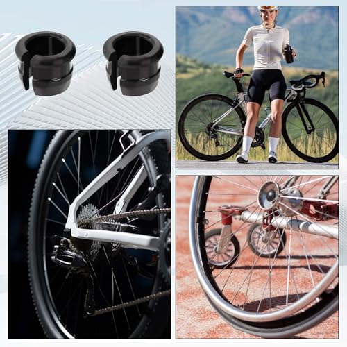 10-Pack Presta Valve Rim Hole Adapters - Bicycle Tire Valve Stem Grommets