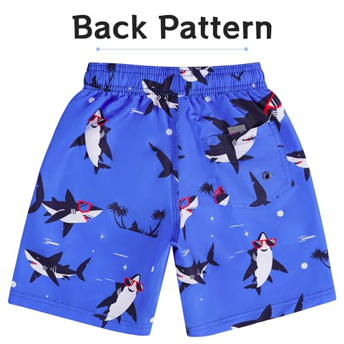 Boys Swim Trunks Toddler Board Shorts for Kids Boy (3-14 Years)