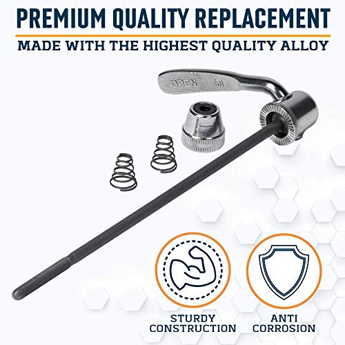 Quick Release Rear Wheel Skewer for Bike Trainers - Universal Fit