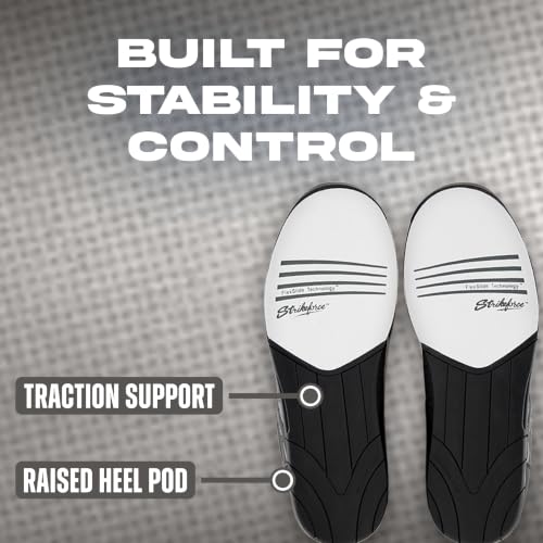 Men's Athletic Bowling Shoes - Black/Steel - Size 12