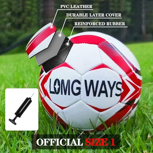 Portable Soccer Goal for Kids - 36"x24" with Ball & Pump