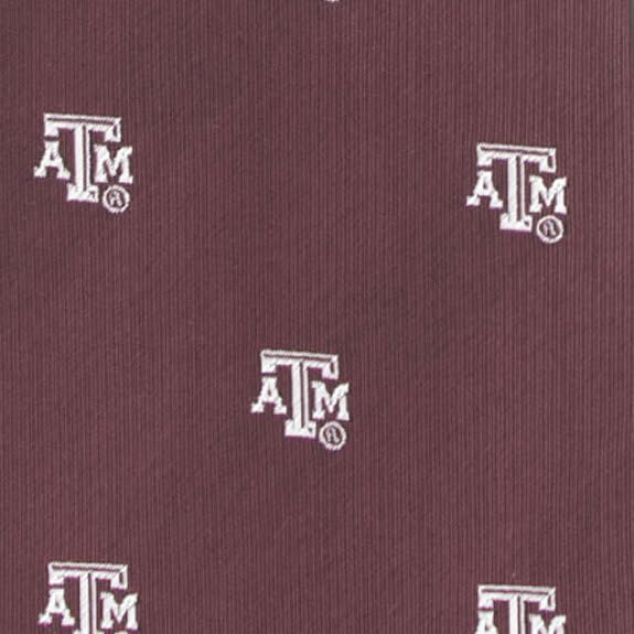 Texas A&M Aggies Necktie - Microfiber College Tie for Men