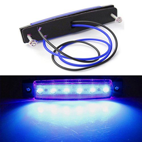Waterproof LED Interior Boat Lights - 4pcs Blue 12V Marine Lights