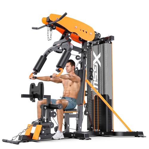 Multi-Function Home Gym Workout Station with Pulley System - L03-1 154LBS